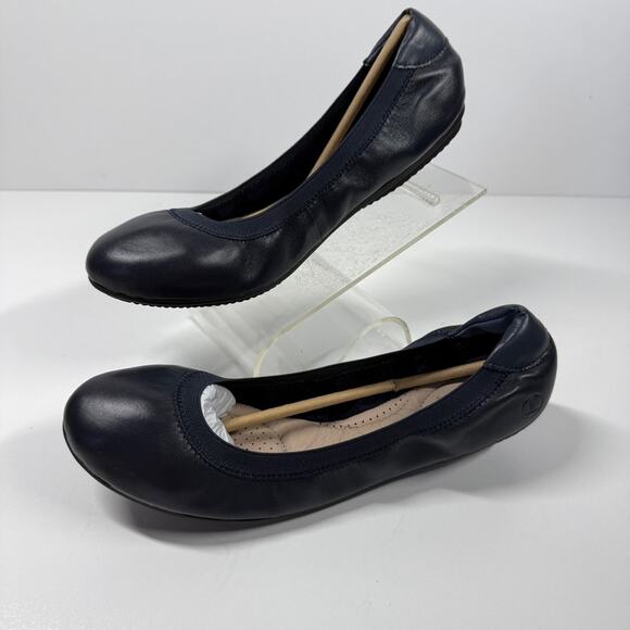 NIB • Lands End Women's Comfort Elastic leather Ballet
Size: 11W - Picture 2 of 8